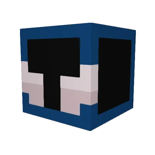 Kow26 Minecraft avatar head, 3D render