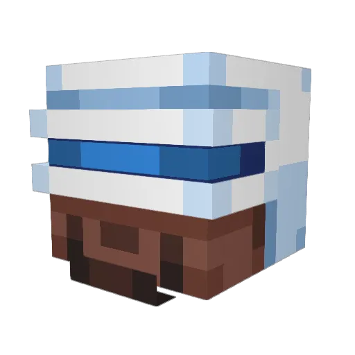 Kowalski_146 Minecraft avatar head, 3D render