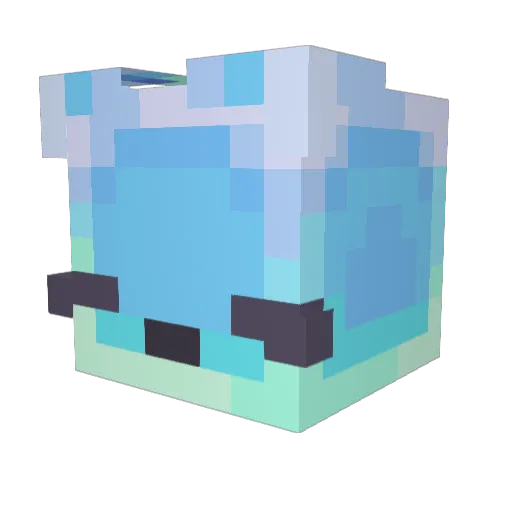 Koy1r Minecraft avatar head, 3D render