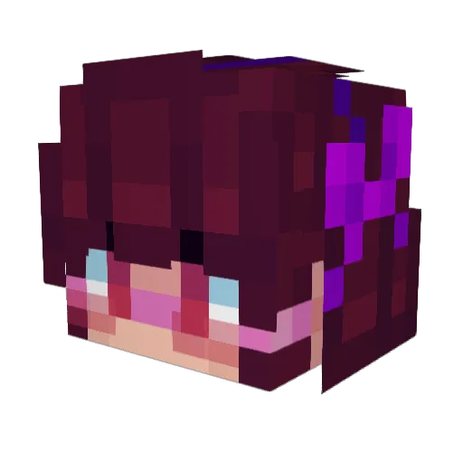 Koyiamaqi Minecraft avatar head, 3D render