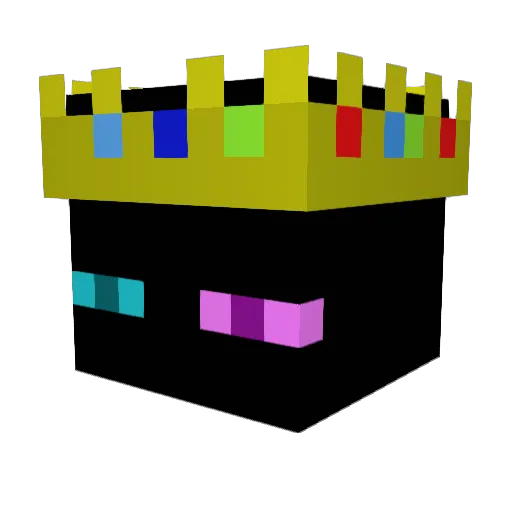 Koyuki44 Minecraft avatar head, 3D render