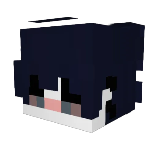 Koyyy6 Minecraft avatar head, 3D render
