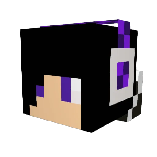 KozakZevs Minecraft avatar head, 3D render