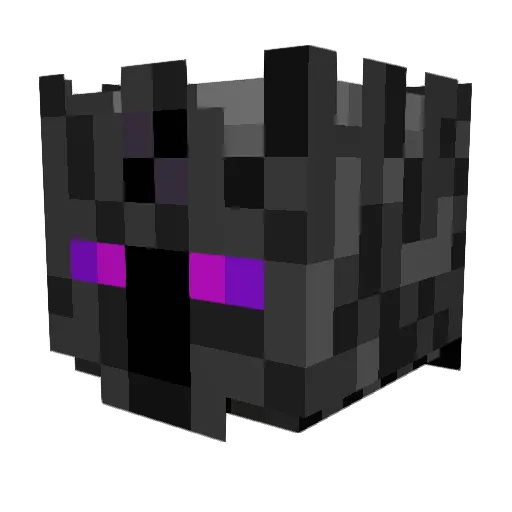Kozmania Minecraft avatar head, 3D render