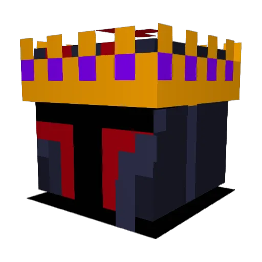Kozmos Minecraft avatar head, 3D render