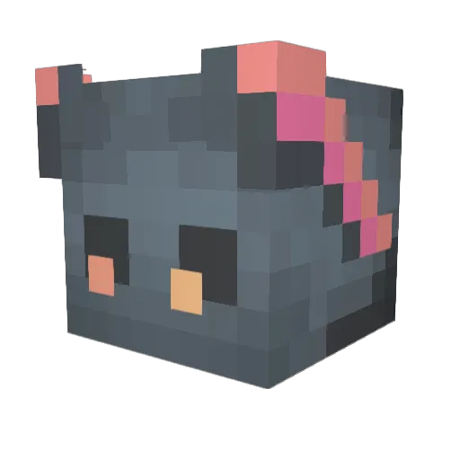 KozyDom Minecraft avatar head, 3D render