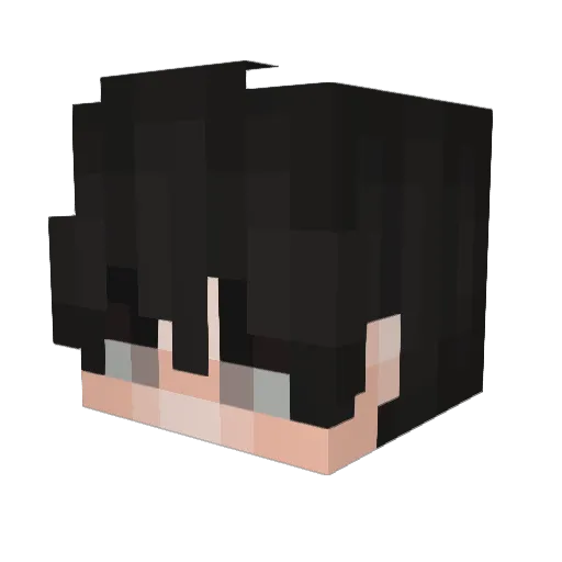 Kozyy_22 Minecraft avatar head, 3D render