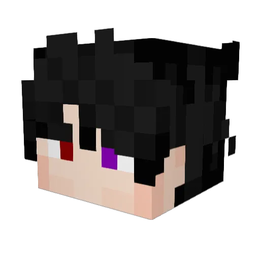 Kpeto_ Minecraft avatar head, 3D render