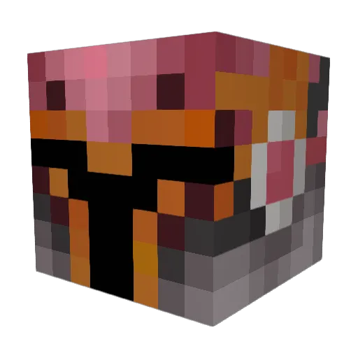 Kpg2000 Minecraft avatar head, 3D render