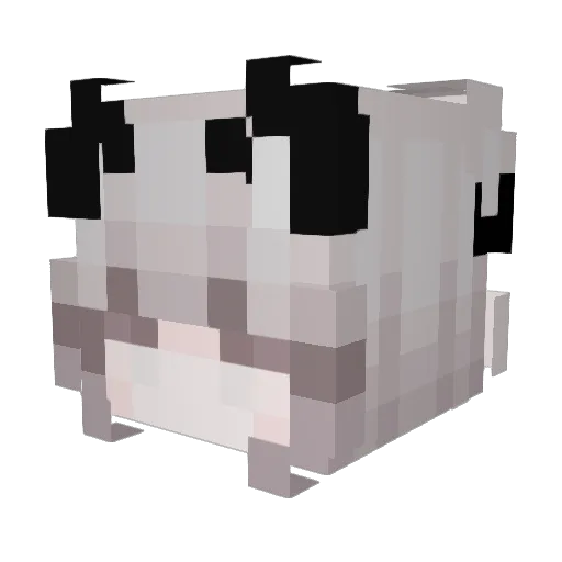 Kr_Sattle Minecraft avatar head, 3D render