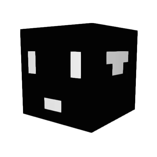 KraaftBr Minecraft avatar head, 3D render