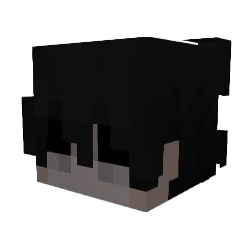 Krab620 Minecraft avatar head, 3D render