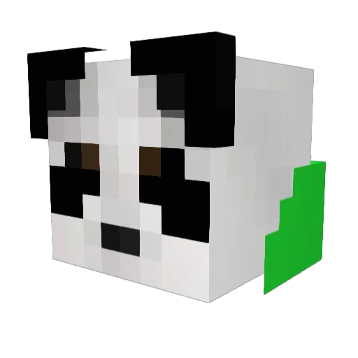 KrabbanGamingHD Minecraft avatar head, 3D render