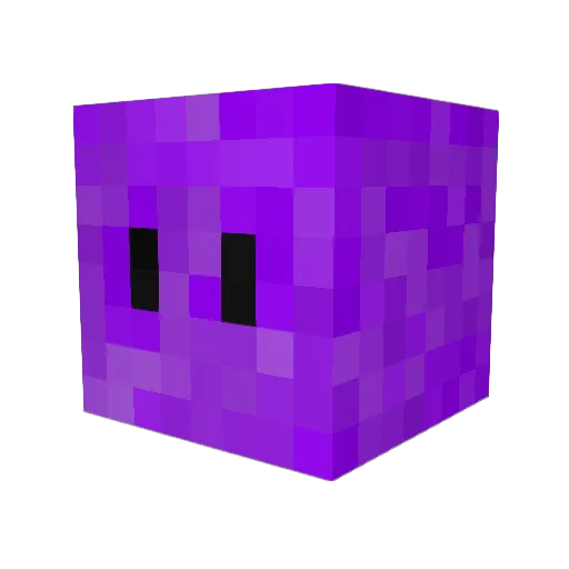 Krabby_Patties_ Minecraft avatar head, 3D render