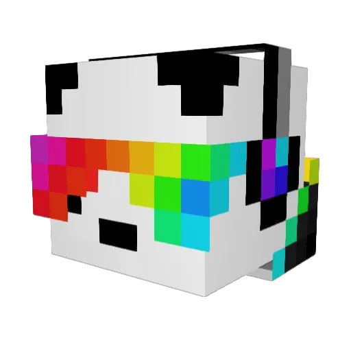 KraftEagle Minecraft avatar head, 3D render