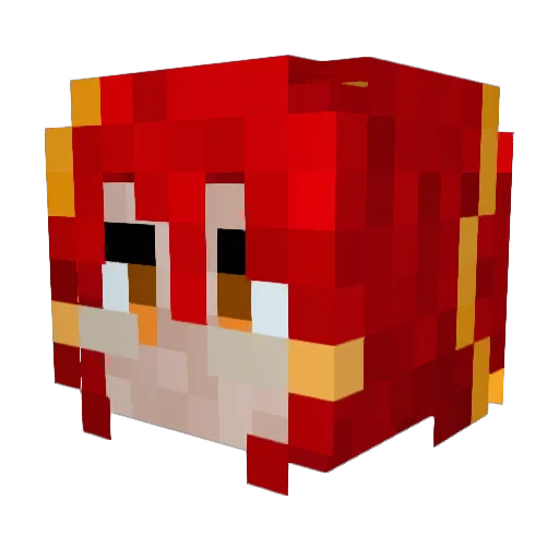 Krail_Carden Minecraft avatar head, 3D render