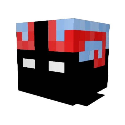 Krakatoan4ever Minecraft avatar head, 3D render
