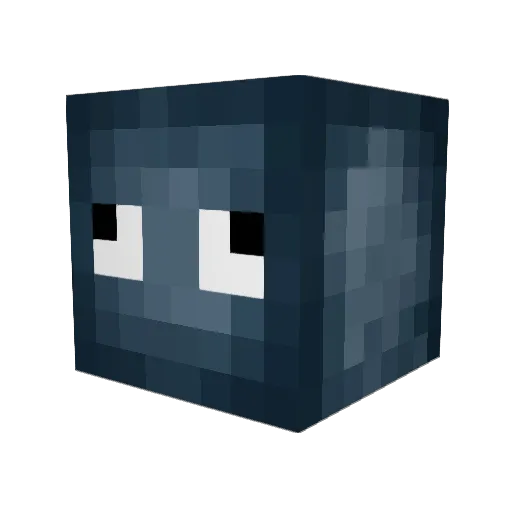 KrakenBlitz Minecraft avatar head, 3D render