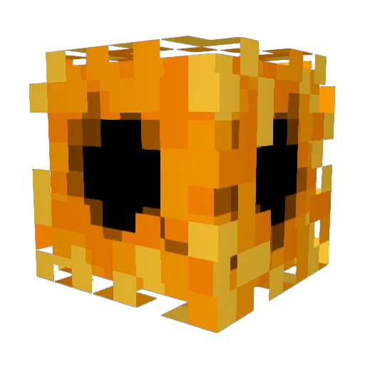 KrakenByte Minecraft avatar head, 3D render