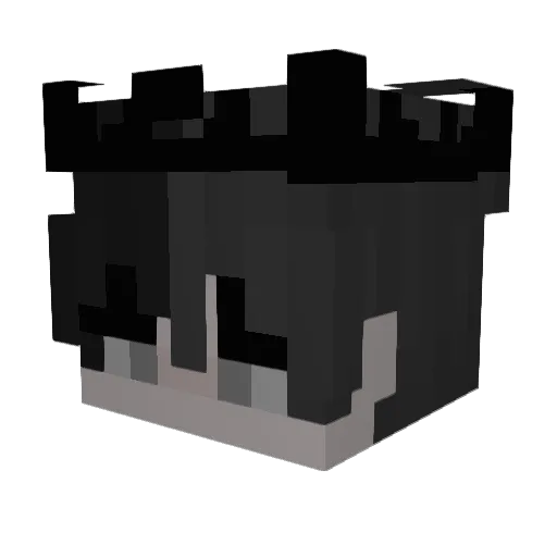 KrakenMCAdmin Minecraft avatar head, 3D render