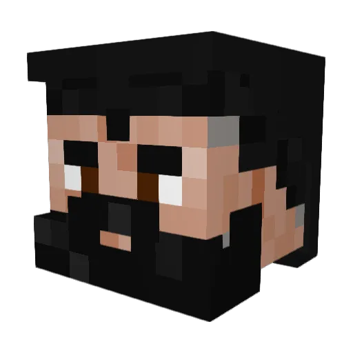 KralKerim5 Minecraft avatar head, 3D render