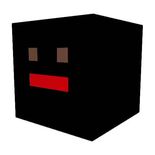 Kralinkas Minecraft avatar head, 3D render