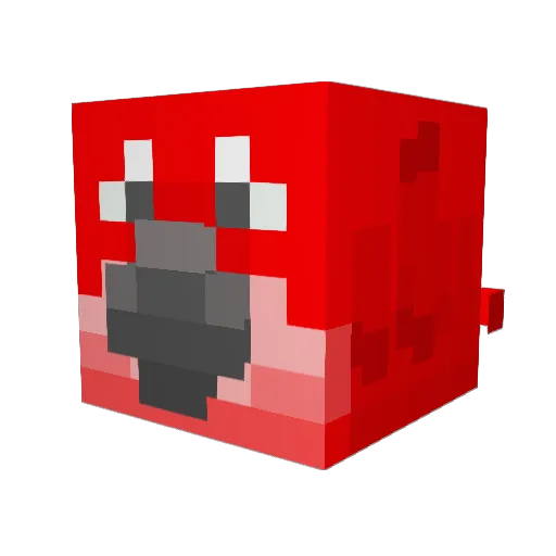 Krasi103 Minecraft avatar head, 3D render