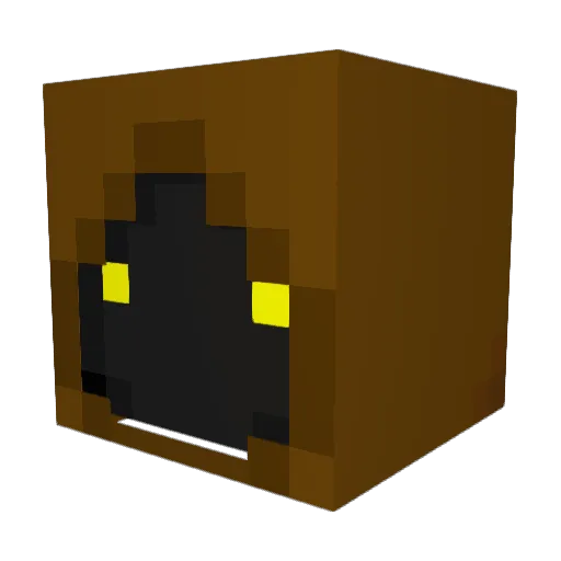 Krathan Minecraft avatar head, 3D render