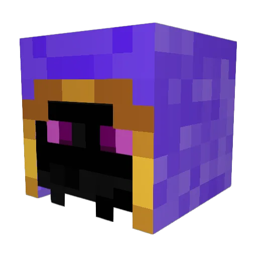 KratosWAR Minecraft avatar head, 3D render
