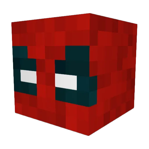 KravenCraft Minecraft avatar head, 3D render