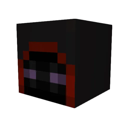 Kraylek Minecraft avatar head, 3D render