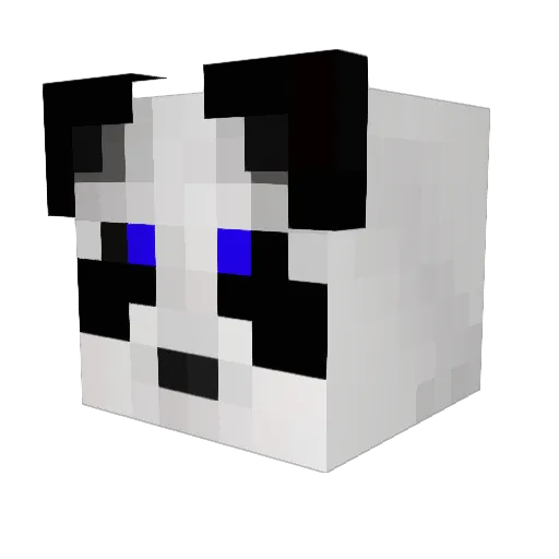 KrazyChriz Minecraft avatar head, 3D render