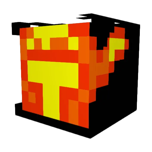 KrazyKing1000 Minecraft avatar head, 3D render