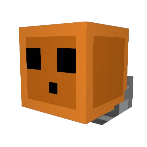 Krazy_Kamikaze Minecraft avatar head, 3D render