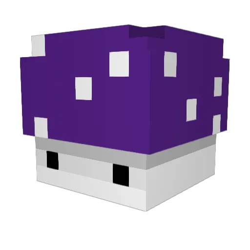 Krebulator Minecraft avatar head, 3D render