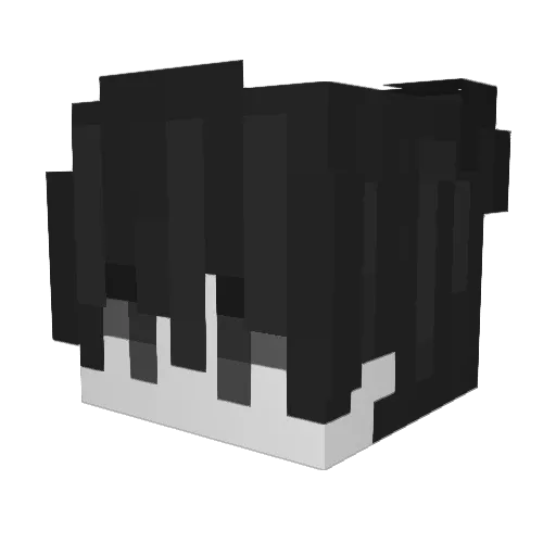 Kreco07fan Minecraft avatar head, 3D render