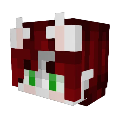 KreeStyle Minecraft avatar head, 3D render