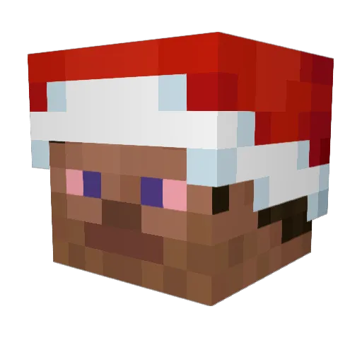 Kreeft__ Minecraft avatar head, 3D render