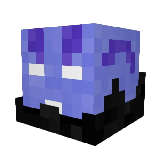 Krelletp Minecraft avatar head, 3D render