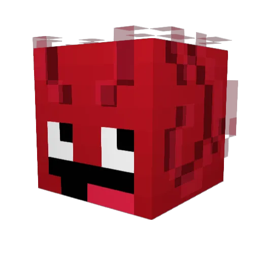 Kremisio Minecraft avatar head, 3D render
