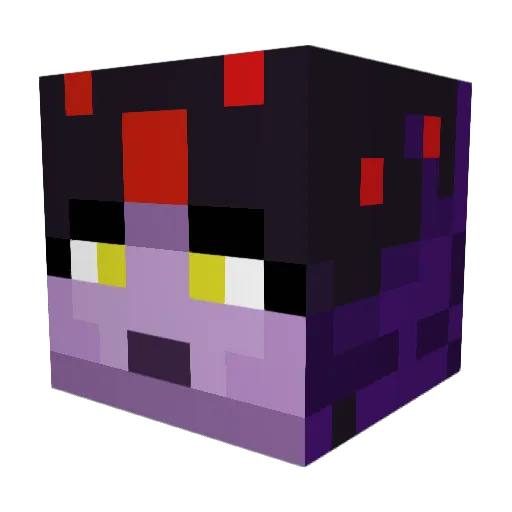 Krewellay Minecraft avatar head, 3D render