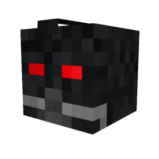 Krieg112 Minecraft avatar head, 3D render