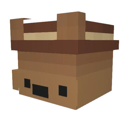 Kriegerskm Minecraft avatar head, 3D render