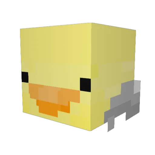 Krii89 Minecraft avatar head, 3D render