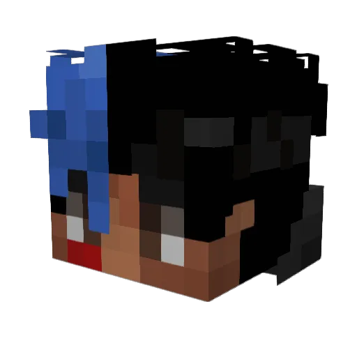 KriiistofferM Minecraft avatar head, 3D render