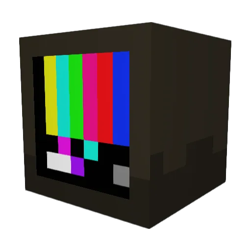 Krinaman Minecraft avatar head, 3D render