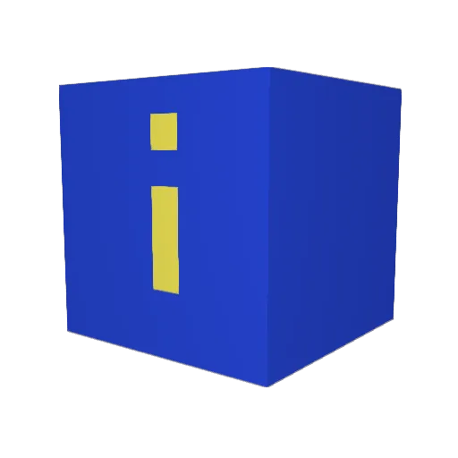 Kriogo Minecraft avatar head, 3D render