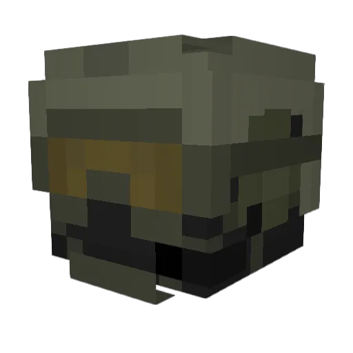 KrisBeee Minecraft avatar head, 3D render