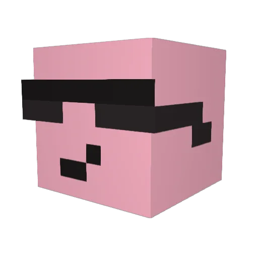 KrisKris05 Minecraft avatar head, 3D render
