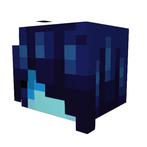 KrisNiko Minecraft avatar head, 3D render